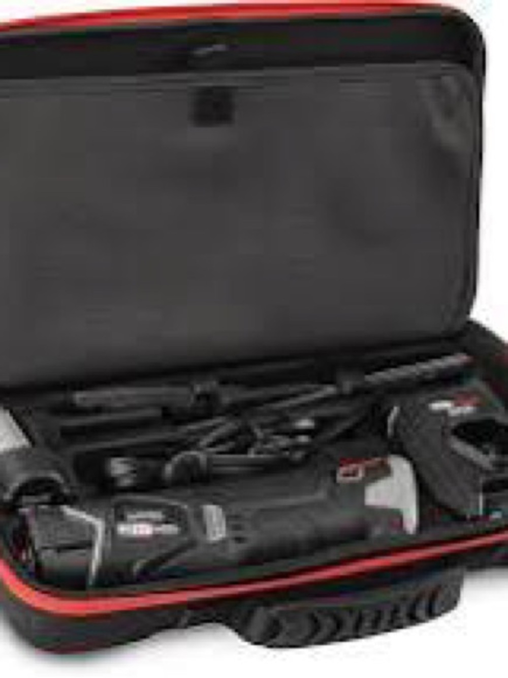 Fillet knife power set with Black and Red Hard Shell Carrying Case